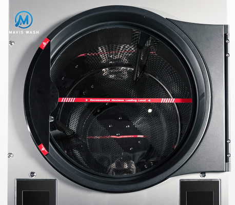 16KG Stack Washer and Dryer Laundromat Industrial Laundry Washing Machines Commercial Washer Dryer for Hotel Hospital University