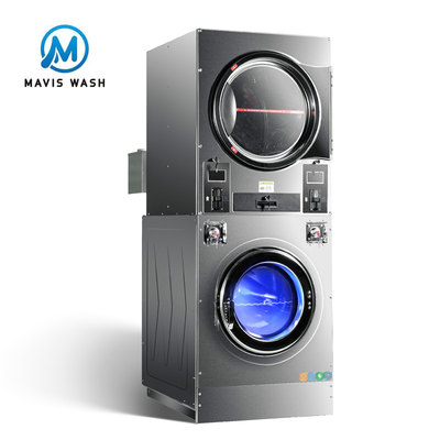 Smart Fully Automatic Laundry Washing Machines 16kg Washer and Dryer Machine Combo for Hotel