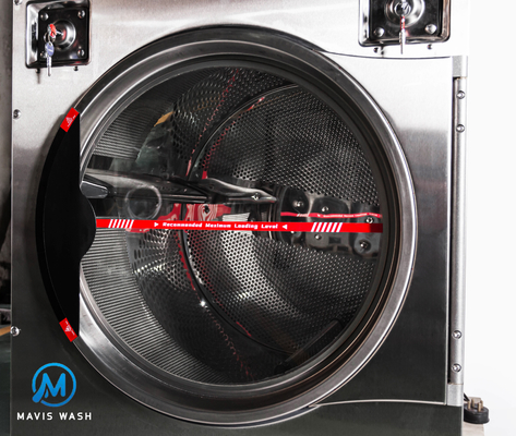 22kg Laundry Drying Commercial Coin-Operated Double Dryer Gas Electric Heating with Drying and Laundry Features