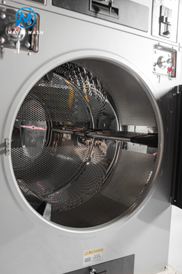 16kg Commercial Laundry Double Stack Coin-operated Stacked Dryer and Dryer Machine for Laundromat