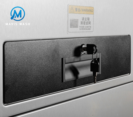 16kg Commercial Laundry Double Stack Coin-operated Stacked Dryer and Dryer Machine for Laundromat