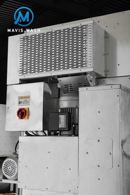 16kg Commercial Laundry Double Stack Coin-operated Stacked Dryer and Dryer Machine for Laundromat