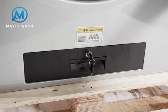 16kg Commercial Laundry Double Stack Coin-operated Stacked Dryer and Dryer Machine for Laundromat