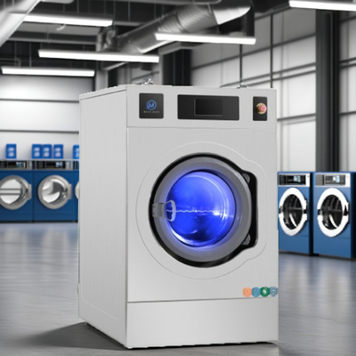 Fully Automatic Commercial Laundry Equipment Mini 12kg Capacity Washing Machine Soft Mounted with 16kg 22kg 27kg Sizes for Sale