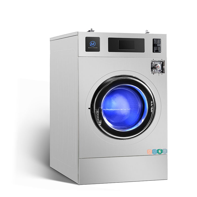22kg Washer Extractor Fully Automatic Hard Mounted Industrial Laundry Machine for Hotel Laundromat University