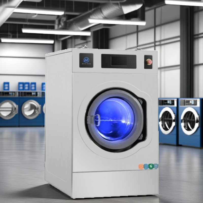Fully Automatic Commercial Laundry Equipment Mini 12kg Capacity Washing Machine Soft Mounted with 16kg 22kg 27kg Sizes for Sale